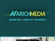 Tablet Screenshot of marichmedia.com